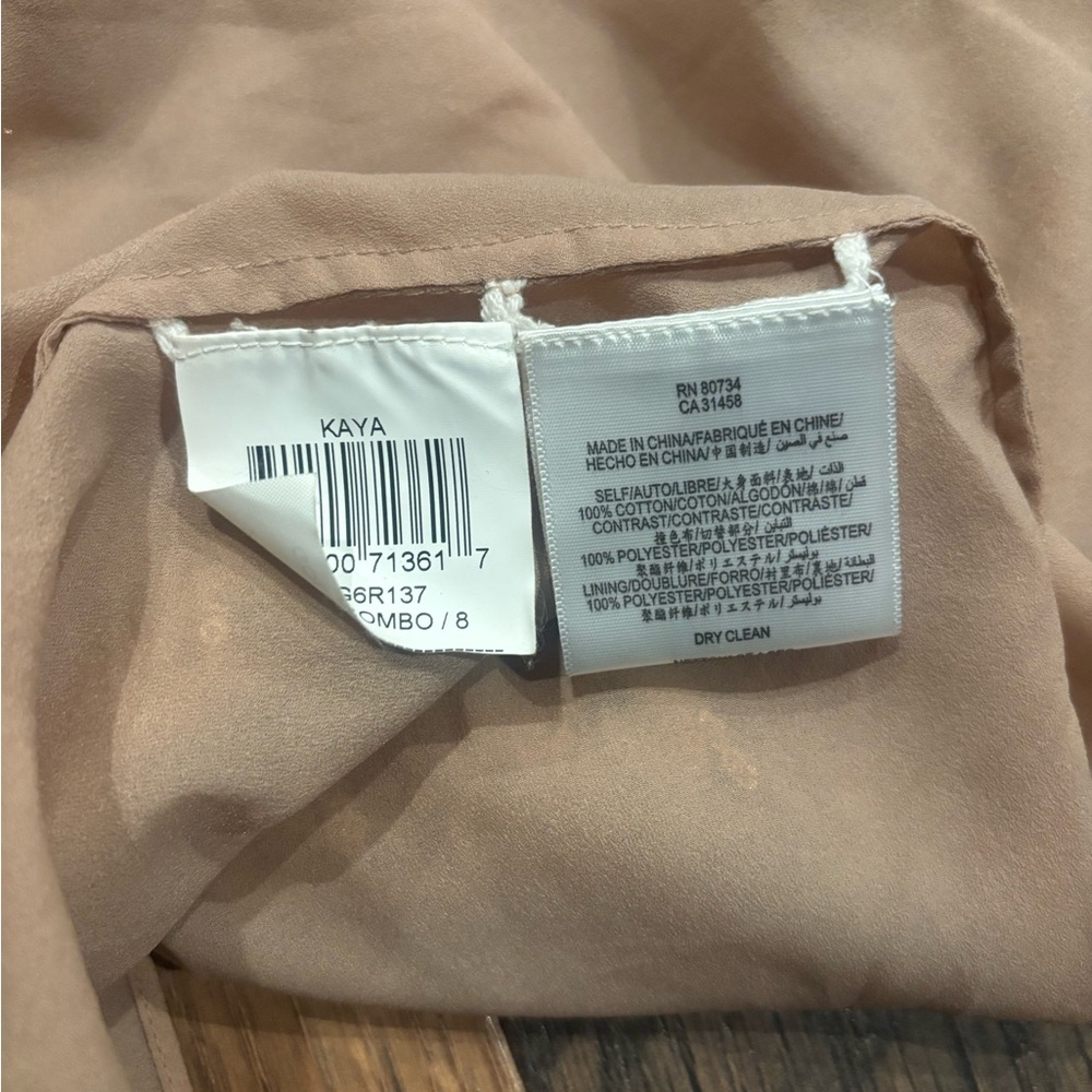 BCBGMaxAzria Gold Sequin Mini Dress in size 8 - Picture 8 of 15